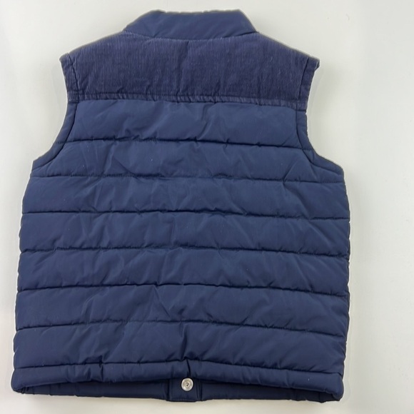 Kids Gymboree navy blue snap closure vest - Picture 4 of 5